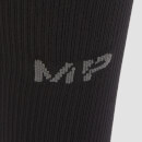 MP Nogometne čarape pune dužine – crne - UK 3-6
