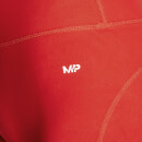 MP Дамски дълбоки шорти Power - червено - XXS