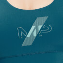 MP Спортен сутиен Impact, лимитирана серия - синьо-зелен - XS