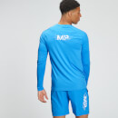 MP Men's Tempo Graphic Long Sleeve Top - Bright Blue - XL