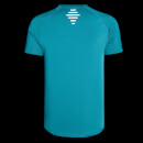 Velocity 速馳系列 男士短袖 T 恤 - 藍綠 - XS
