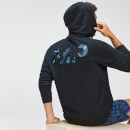 Áo hoodie thêu thích ứng cho nam của MP - Màu đen - XXS