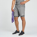 MP Men's 2 in 1 Training Shorts - Storm