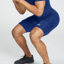 MP Training 基礎訓練系列 男士緊身短褲 - 湛藍 - XXS
