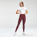 MP Women's Adapt Camo Logo Crop T-Shirt, Merlot