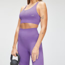 MP Tempo 節奏系列 女士針織無縫運動內衣 - 深紫羅蘭 - XS