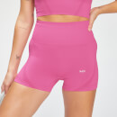 MP Women's Tempo Seamless Booty Shorts - Pink - L