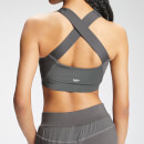 Дамски спортен сутиен с кръстосани презрамки на гърба Tempo Repreve® - индиго - XS