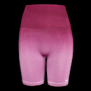 MP ženske bešavne biciklističke hlače Velocity - tamno ružičaste - XXS