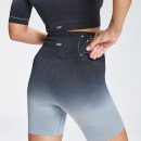MP ženske bešavne biciklističke hlače Velocity - crne - XXS