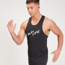 MP muška majica za trčanje s grafičkim motivima - crna - S