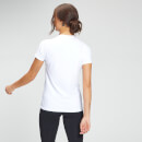 Essentials Training 基礎訓練系列 女士合身短袖上衣 - 白色 - XS