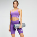 Дамски спортен сутиен Essentials на MP - тъмно лилаво - XXS