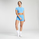MP Curve Booty Short - Bright Blue - S