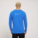 MP Fade Graphic 男士長袖 T 恤 - 真實藍 - XS