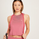 MP Women's Linear Mark Training Crop Top - Frosted Berry - XS