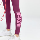 Leggings de Treino Graffiti Graphic para Senhora da MP - Deep Pink - XS
