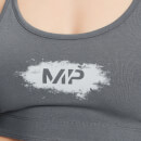 MP Women's Chalk Graphic Sports Bra - Carbon - XS