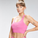 MP ženski sportski grudnjak za trening s repeat markom - ružičasti - XXS