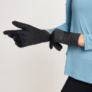 MP Reflective Running Gloves - Black - S/M