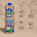 Organic Pure Coconut Water, 6 x 1L