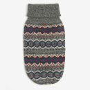 Barbour Case Fair Isle Dog Jumper - Grey
