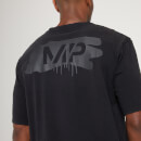T-shirt oversize délavé à manches courtes MP Adapt pour hommes – Noir - M