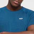 Мъжка тениска с къс ръкав Performance на MP - меланж Посейдон - XXS