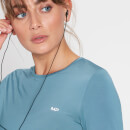 T-shirt à manches longues MP Velocity pour femmes – Bleu gris - XXS