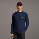 Cable Jumper - Dark Navy Marl