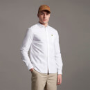 Regular Fit Light Weight Oxford Shirt - White