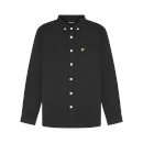 Regular Fit Light Weight Oxford Shirt - Jet Black
