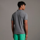 Men's Sport Polo Shirt - Mid Grey Marl