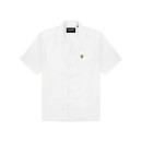 Cotton Linen Resort Shirt - White