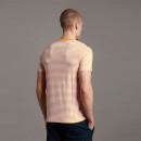 2 Colour Stripe T-shirt - Sunflower
