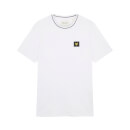 Men's Casuals Tipped T-Shirt - White