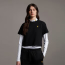 Cropped T-shirt - Jet Black
