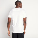 Core T-Shirt – Weiß / Hellgrau