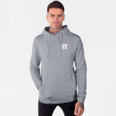 11 Degrees Core Pullover Hoodie – Silver