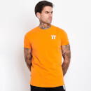 Core Athletische Passform T-Shirt – Persimmon Orange