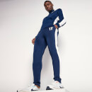 11 Degrees Poly Panel Track Pants – Insignia Blue / White