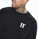 11 Degrees Core Crew Sweatshirt – Black