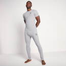 Sustainable Loungewear Rib T-Shirt – Grey Marl