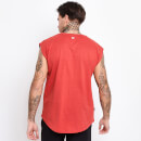 Men's Core Cut Off Sleeve T-Shirt – Goji Berry Red