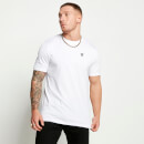 T-Shirt-Set (muskelbetonend) – je einmal schwarz/weiß/grau meliert