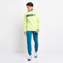 Men's Block Graphic Pullover Hoodie – Avocado Green