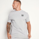Men's Short Sleeve Raw Hem Sweatshirt – Grey Twill