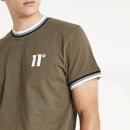 Men's Tipped Rib Ringer T-Shirt – Khaki