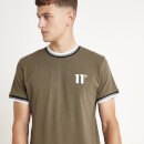 Men's Tipped Rib Ringer T-Shirt – Khaki
