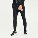 Cut And Sew Printed Panelled Track Pants – Black
